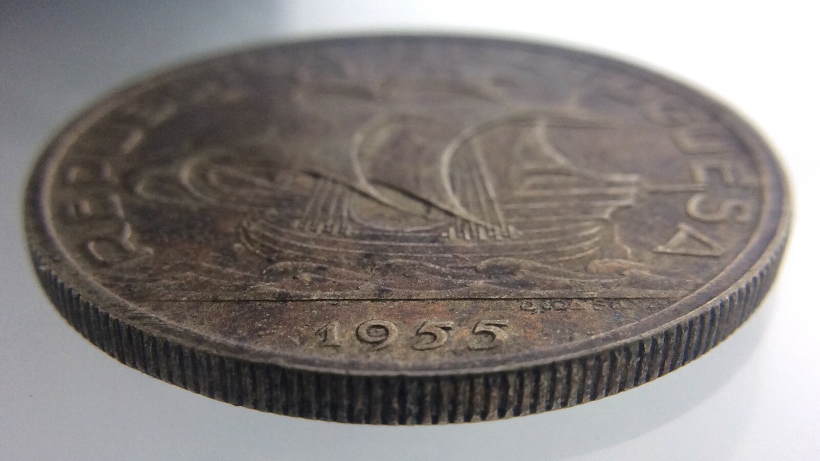 1955 Republica Portuguesa Portugal 10 Escudos KM#586 Circulated Coin Silver  W128 – FUNAAB Zoo Park