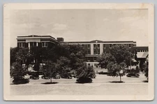 Real Photo Postcard Hays KS Saint Anthony's Hospital Posted 1941 Albuquerque TX 