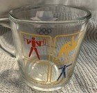 Vintage - 1984 McDonalds LA OLYMPICS Mug Anchor Hocking Glass Coffee Cup - USA  — photo 1