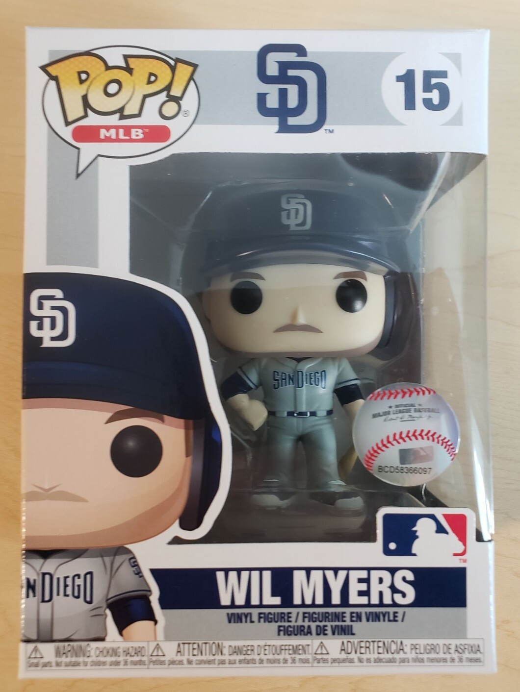 Sale Funko Pop! Mlb Vinyl Figure - #15 Will Myers (San Diego Padres) - New In Box