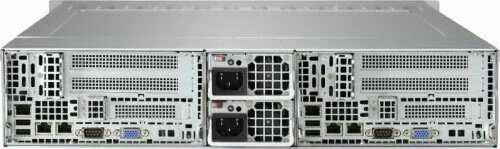 Supermicro SuperServer 6028TR-DTR 2-Node Server X10DRT-H 4x E5-2660v3 256GB Ram - Image 2 of 2