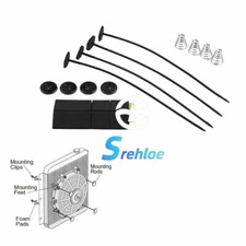 Electric Radiator Fan Strap Mounting Fan Kit Zip Tie