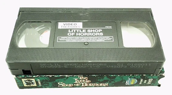 THE LITTLE SHOP OF HORRORS VHS 1961 B&W Roger Corman Cult Classic Killer Plant - Imagem 4 de 4