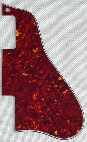 Red Tortoise 4-Ply For Fit Gibson ES-335 Short Style Guitar Pickguard