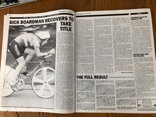 Vintage Cycling Weekly Magazine June 1991 - Picture 5 of 9