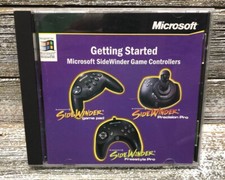 Original Vintage MICROSOFT SideWinder Game Controllers Software Ver 3.0