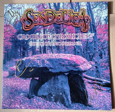 (8) Sendelica - Cromlech Chronicles IV 2LP clear + white vinyl, signed