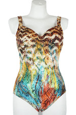 Sunflair Badeanzug Größe 38 C Cup Bademode Bunt Mehrfarbig Schwimmanzug Swimsuit