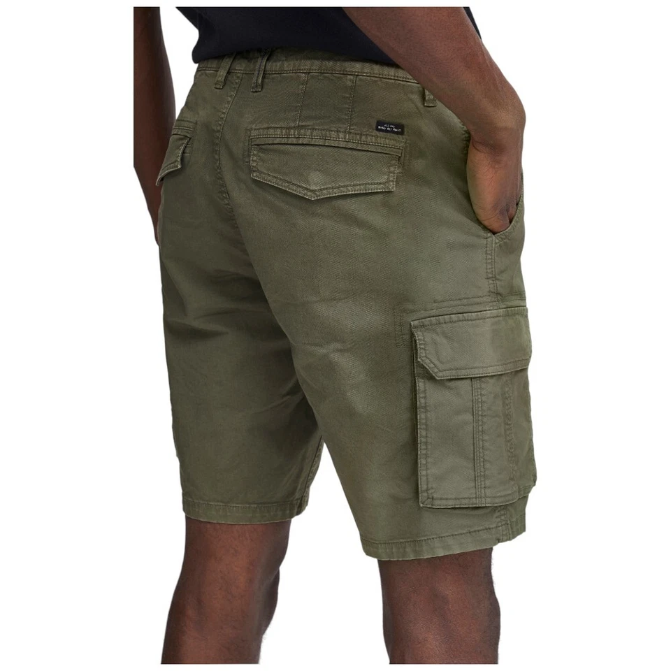 Shorts Homme Bermuda Cargo Vert Militaire 20716619 - Photo 3/4