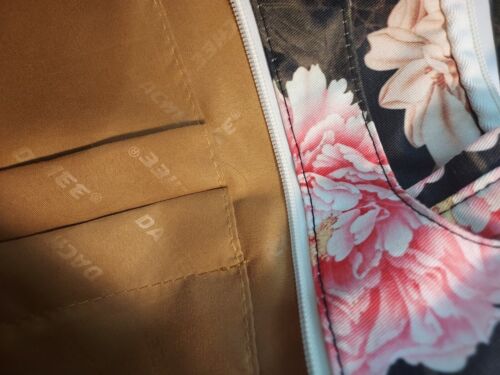 Computer Bag~DACHEE~Beautiful Floral~Lots of storage! Waterproof! - Photo 3/10