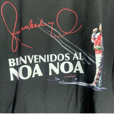 Bienvenidos al noa noa medium black graphic vintage preowned tshirt