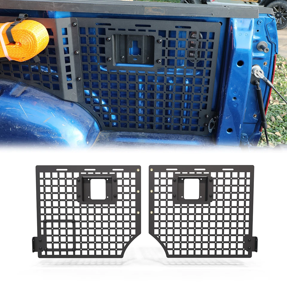 Repuesto de sistema de panel Molle de 5,5 ft para camioneta Ford F150 2015-2025 Foto 3 de 4