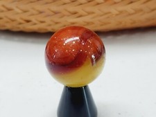 Large Akro Agate Corkscrew Shooter Marble 19.4mm
