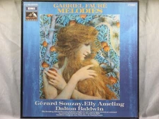 Gabriel Fauré Mélodies - Souzay, Ameling, Baldwin - 5LP Box Set 2C 165-12831/5