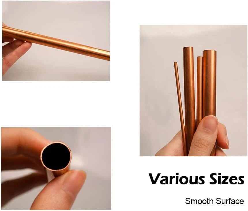 1/4 OD 铜管 4 件 7/32 内径耐用 DIY 项目和 Cr... — 第 3/4 张图片