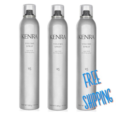 Kenra Volume Spray 10 Oz (pack of 3) -super hold finishing spray
