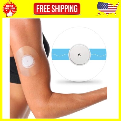 Freestyle Sensor Adhesive Bandage Patches for Libre 2 Cover Waterproof Clear ...