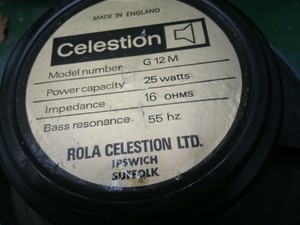 celestion g12m blackback