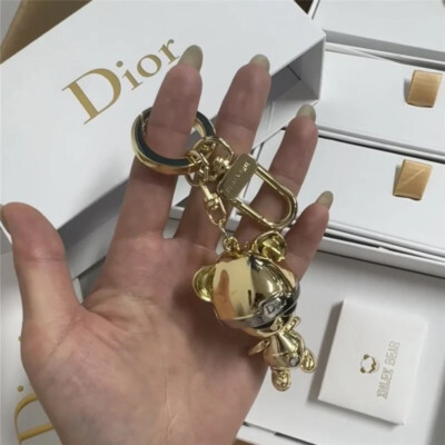 Christian DiorGold Bären Schlüsselring Limited Rare VIP Giveaway Geschenk