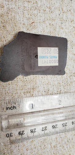 Calamita a forma di stato INDIANA magnete vintage da frigorifero - Foto 2 di 2