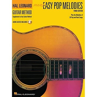More Easy Pop Melodies Bk/CD Supplement To Any Guitar 2Nd Edition (Hal Leona...