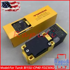 For TURCK BI15U-CP40-FDZ30X2 Photoelectric Inductive Sensor 20-250VAC 15mm 200mA