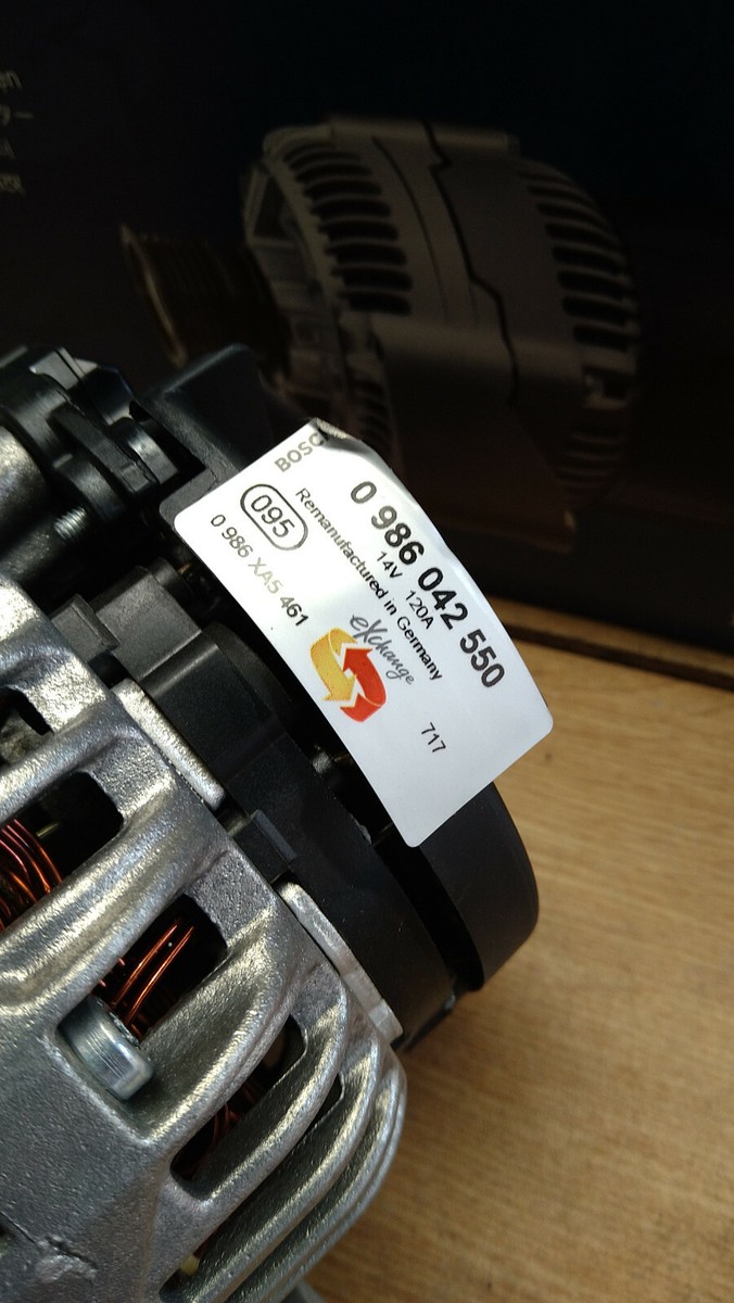 Bosch 0986042550 Alternator 14V 120A MERCEDES-BENZ C-Class CL203 