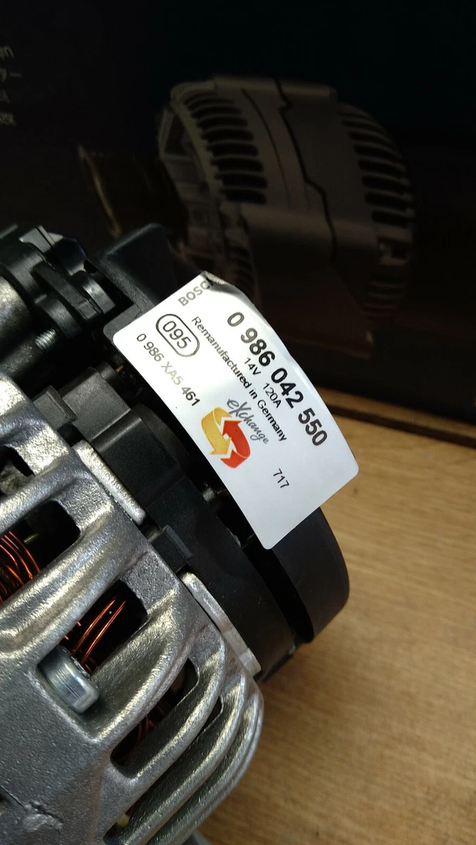 Bosch 0986042550 Alternator 14V 120A MERCEDES-BENZ C-Class CL203  