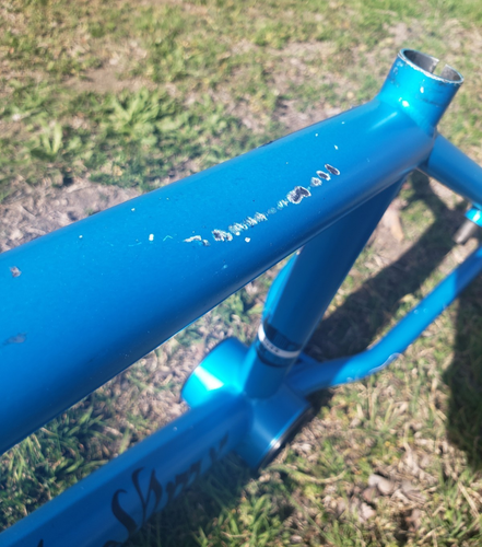2019 Kink "Curb" BMX Frame 20" TT Matte Aquatic Blue Fit Sunday WTP GT Subrosa - Picture 24 of 24