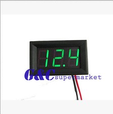 DC 5-120V 3 Digital Green LED Voltmeter 36v/48v/v60/72v/84v/96v car Battery M39