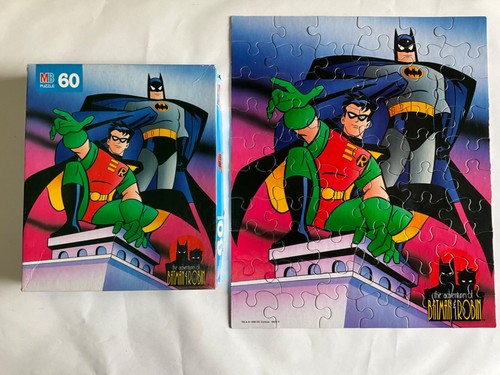 Complete ! The Adventures of Batman & Robin *60 Piece* Puzzle Animated Series DC