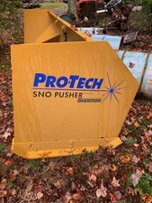 10' feet snow pusher protech yellow 