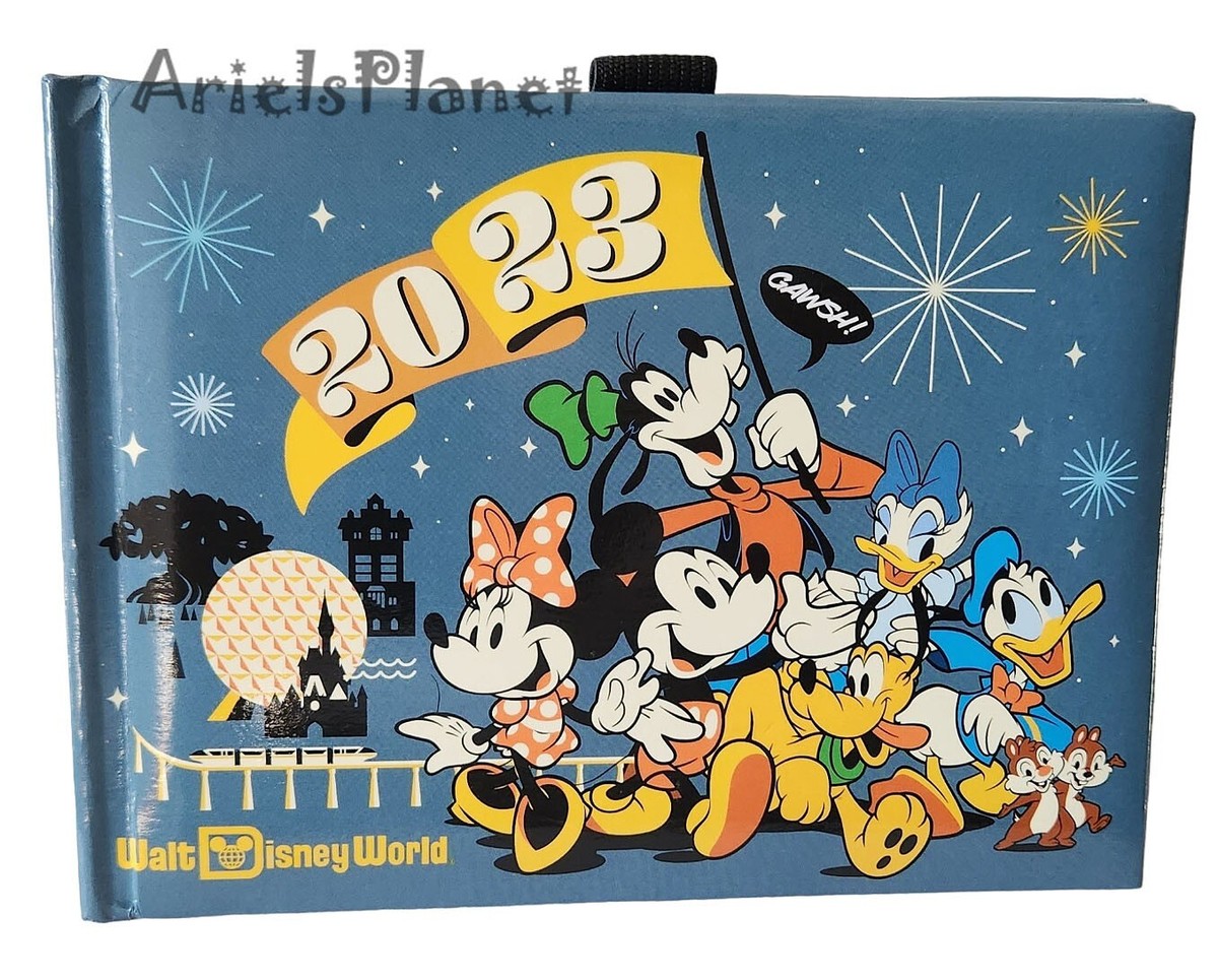 2023 Disney Parks Mickey Mouse and Friends Autograph Book Photo Album