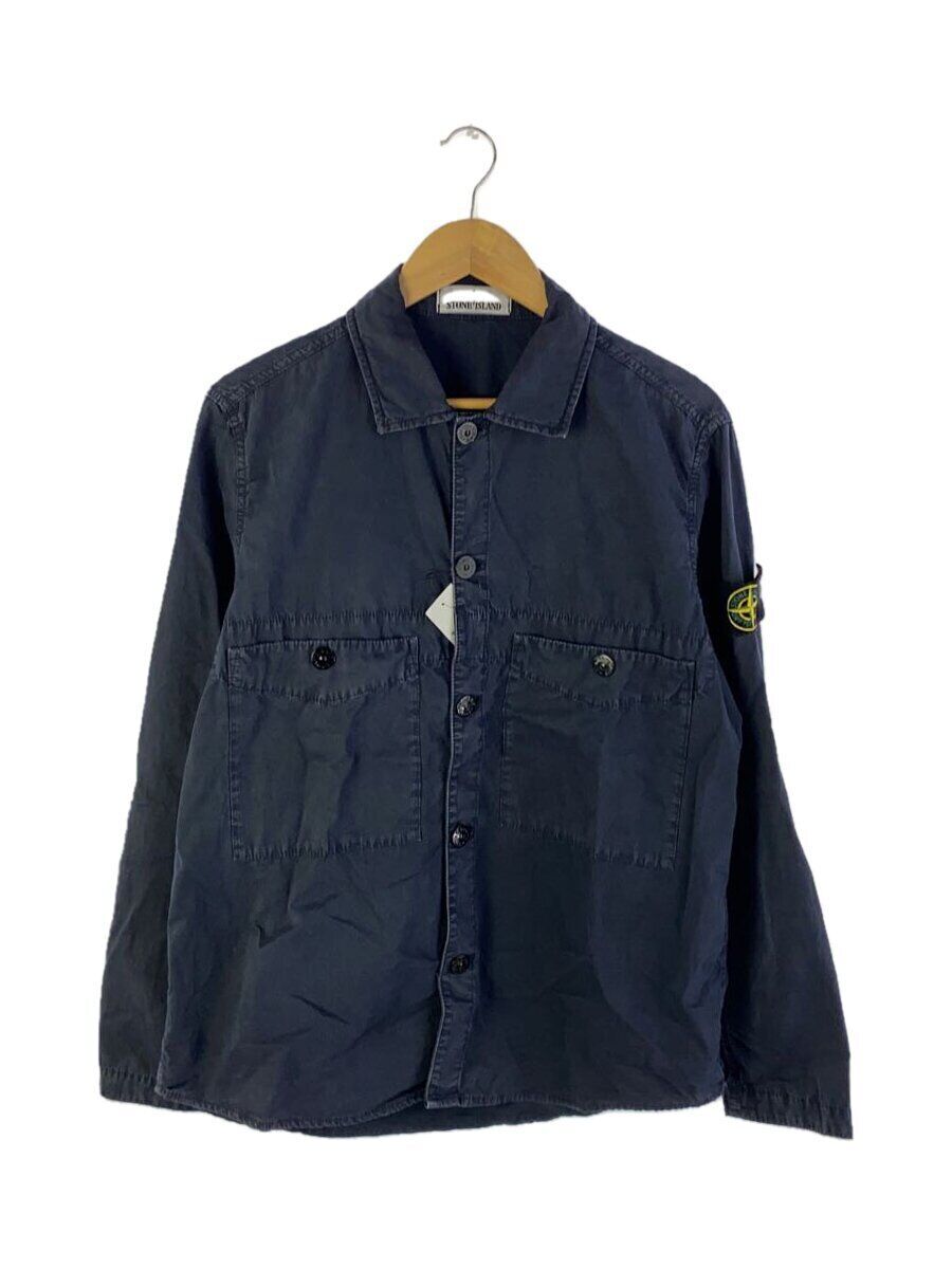 STONE ISLAND 21SS/Garment dyed cotton work shirt/M/Cotton STONE ISLAND 21SS/Garment dyed cotton work shirt/M/Cotton
