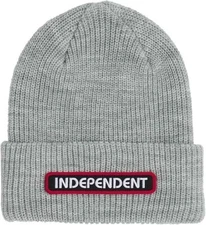 INDEPENDENT B/C GROUNDWORK Unisex Beanie - HGRY - One Size - NWT