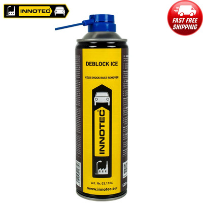 INNOTEC Deblock Ice Extreme 500ml - Leistungsstarker MoS2 Rostlöser für festsitzende Teile