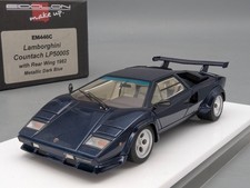 Eidolon Make Up 1:43 Lamborghini Countach LP5000S Ala Posteriore 1982 Blu Scuro IMBALLO ORIGINALE