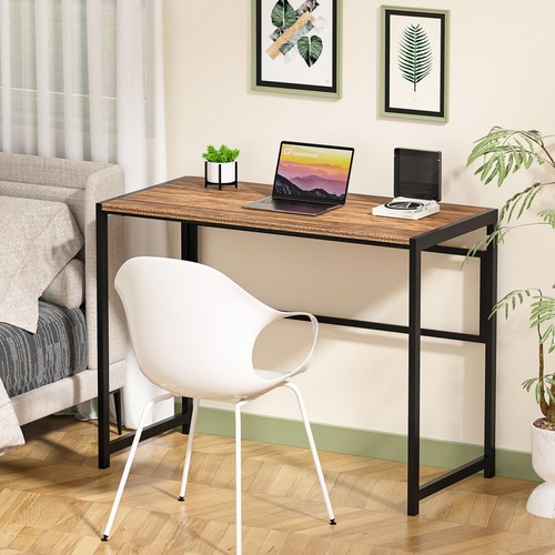 Folding Desk No-Assembly,31.5 in Small Desk for Small Spaces Computer Desk fo... - Picture 3 of 8