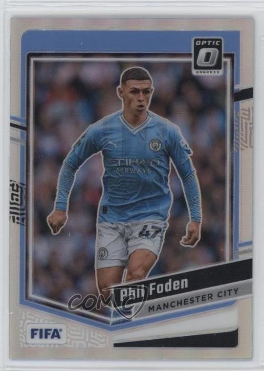 2023-24 Panini Donruss FIFA Optic Holo Prizm Phil Foden #88 14fw