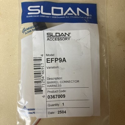 Sloan EFP9A