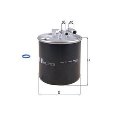 Kraftstofffilter für Mercedes A-Klasse W169 B-Klasse W245 W246 id21344