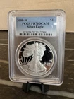 2008-W $1 American Silver Eagle PCGS PR70DCAM