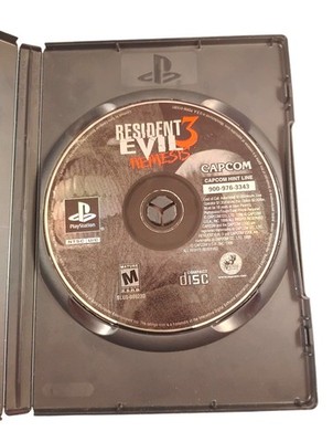 Resident Evil 3 Nemesis PS1 (Sony PlayStation) Game Disc Only TESTED