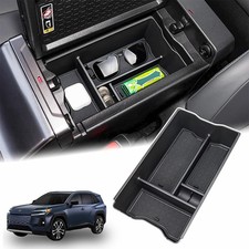 For Toyota Rav4 2026 Car Center Console Organizer Tray Armrest Storage Box Black For Toyota Rav4 2026 Car Center Console Organizer Tray Armrest Storage Box Black