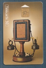 télécarte 50 collection historique téléphone D'Arsonval 1900