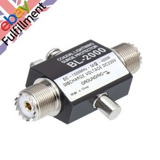 DC~1000MHz Coaxial Thunder Arrestor PL259 Female To PL259 Female Adapter