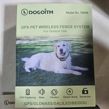 Wireless Dog Fence for Most Dogs, GPS Wireless Dog Collar with 3 Correction
