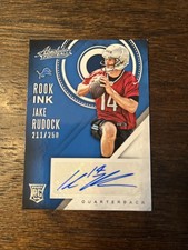 2016 Panini Absolute - ROOK Ink Jake Rudock #20 Silver /250 (AU, RC) Lions NFL