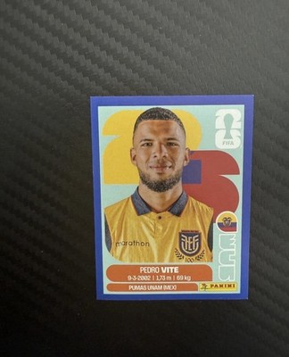Panini FIFA World Cup 2026 Sticker ECU 12 Pedro Vite Portrait Pumas UNAM