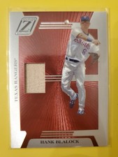 2005 Donruss Zenith Z-Bats #81 Hank Blalock - Texas Rangers